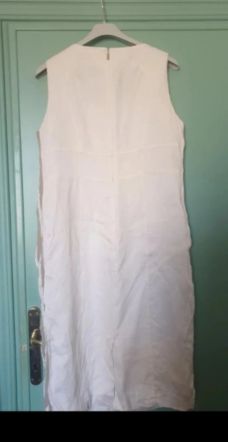 Abito estivo bianco panna