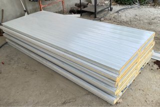 9 Paneles Sándwich 2.50m x 1m