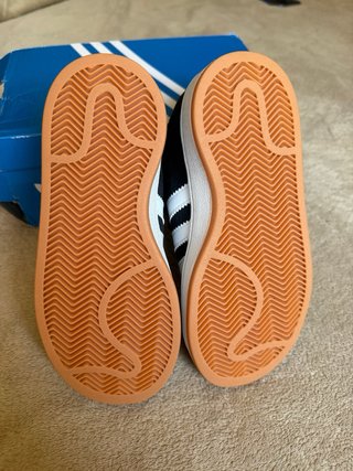 Adidas Campus 00s Niños Negro Blanco. Talla 30/5