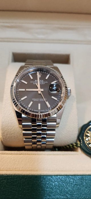 Rolex DateJust 36mm 126234 Oro Blanco 2023
