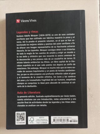 25. Leyendas y rimas
