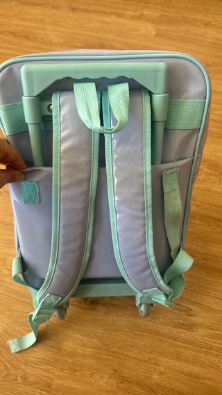 Mochila Escolar Stitch y Lonchera con ruedas