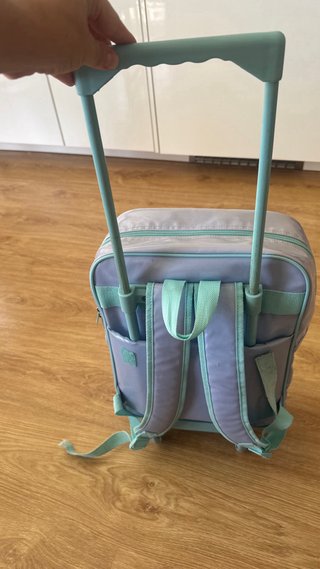 Mochila Escolar Stitch y Lonchera con ruedas