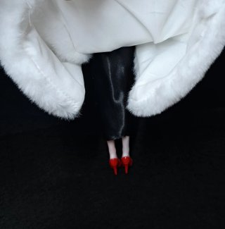 Muñeca Cruella de Vil con cachorros