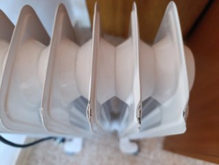 Radiador eléctrico blanco