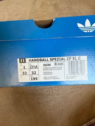 Adidas Handball Spezial Niños Azul. Talla 32