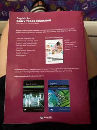 Libro ingles educación infantil