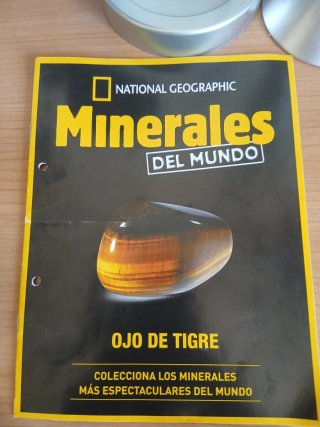 Ojo de Tigre National Geographic Mineral