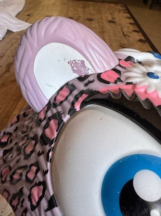Casco infantil Crazy Safety leopardo