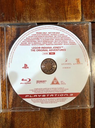 Lego Indiana Jones the original adventures ps3 pro