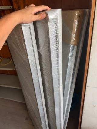 Mesa de oficina profesional 1.70m Blanca