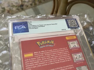 Pokemon Rojo Roja Game Boy PAL ESP Precintado PSA