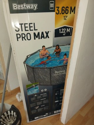 Piscina Bestway Steel Pro Max 3.66m x 1.22m