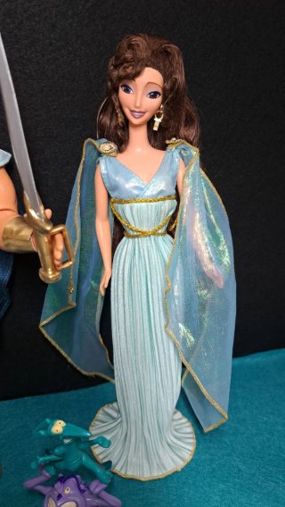 Hércules y Megara legend of love Disney mattel