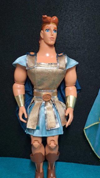Hércules y Megara legend of love Disney mattel