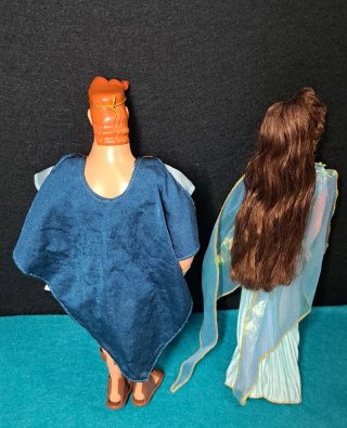Hércules y Megara legend of love Disney mattel