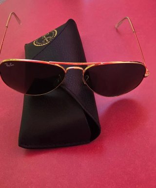 Gafas de Sol Ray-Ban Aviator Doradas