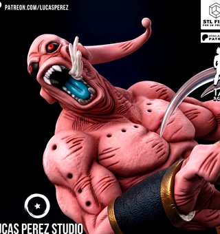 Figura Resina Gohan vs Superbuu Dragon Ball Z