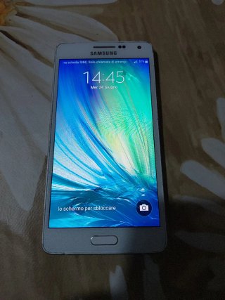 Samsung Galaxy A5 Argento/Bianco