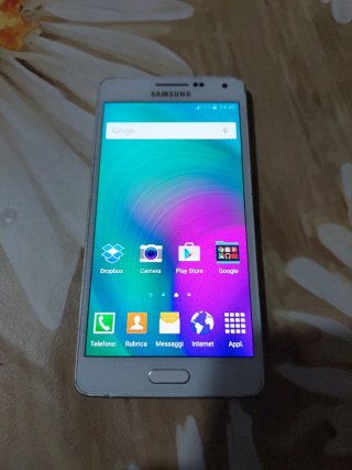 Samsung Galaxy A5 Argento/Bianco