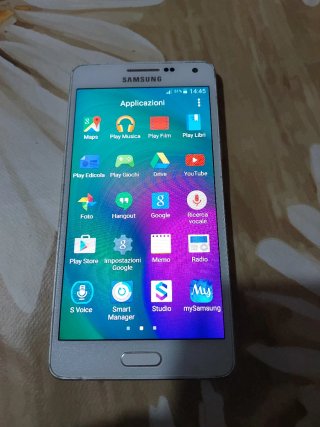 Samsung Galaxy A5 Argento/Bianco