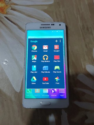 Samsung Galaxy A5 Argento/Bianco