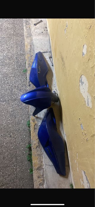 Pastas Yamaha Aerox Azul
