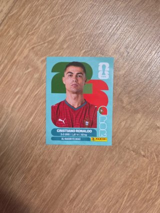 Cromo Cristiano Ronaldo Panini Mundial 2026