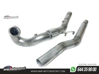 DOWNPIPE PARA VW GOLF 7 / 7.5 R / SEAT LEON CUPRA R 5F / AUDI S3 8V - 2.0 TSI DNUE