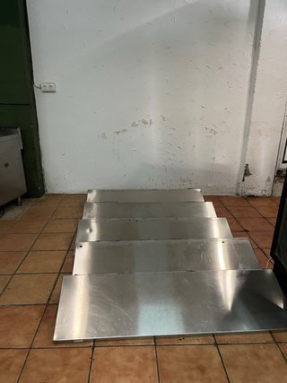 Estanterías Acero Inox 140x40 DISTFORM
