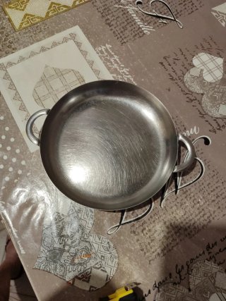 Olla de acero inoxidable con asas