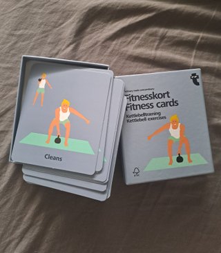 Tarjetas Fitness Kettlebell