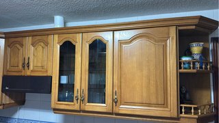 Muebles de cocina, campana y fregadero