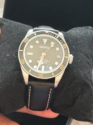 Reloj Seiko mod Homenaje Tudor Black Bay