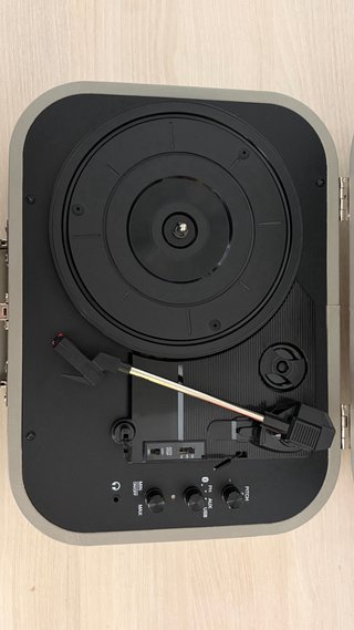 Tocadiscos Swingson Portátil Gris