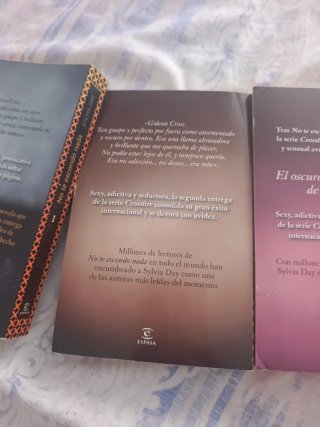 Trilogía / Libros Saga Crossfire - Sylvia Day.