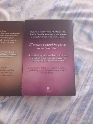 Trilogía / Libros Saga Crossfire - Sylvia Day.