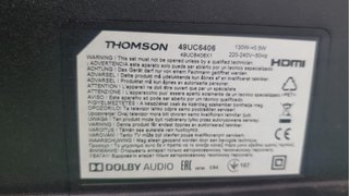 Thomson 49” 4K Google TV + 1 mes de garantía