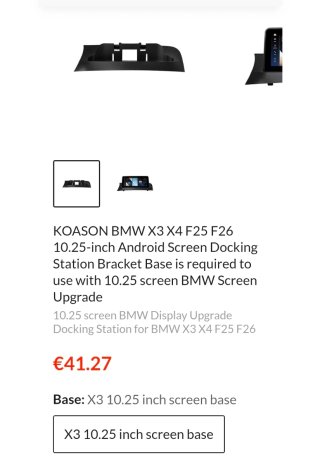 Soporte matrícula BMW