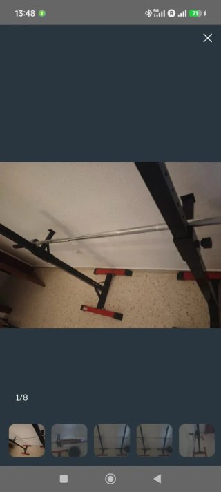 Kit Barra Olímpica 20kg + Pesos 50kg
