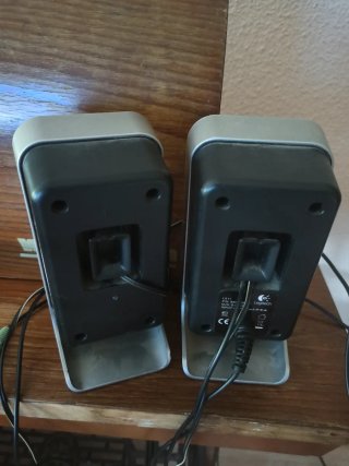 Altavoces Logitech Negro/Plata