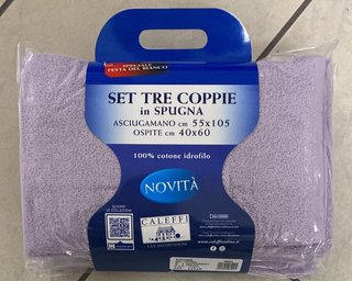 R/ Asciugamano 3+3 /             CALEFFI