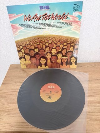 Vinilo Maxi Single We Are The World USA for Africa