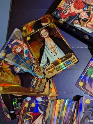 Mazzo One Piece 50 carte olografiche custom