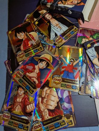 Mazzo One Piece 50 carte olografiche custom