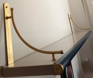 Módulo de armario blanco y azul