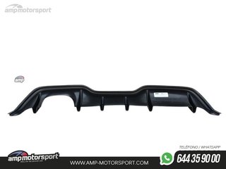 DIFUSOR TRASERO FORD FIESTA ST MK7 2012-2017 NEGRO MATE