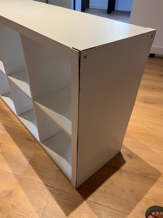 Estantería Kallax Ikea 8 huecos blanca