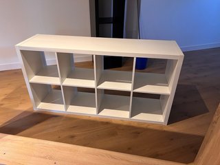 Estantería Kallax Ikea 8 huecos blanca