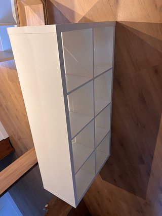 Estantería Kallax Ikea 8 huecos blanca